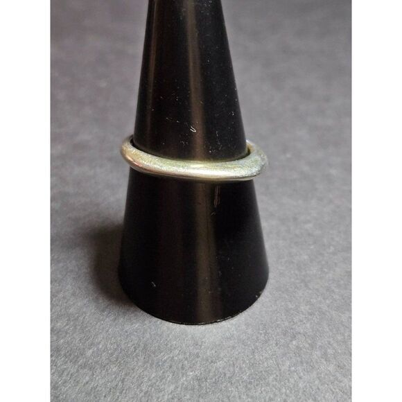 Fossil silver tone ring size 8 - Picture 3 of 8